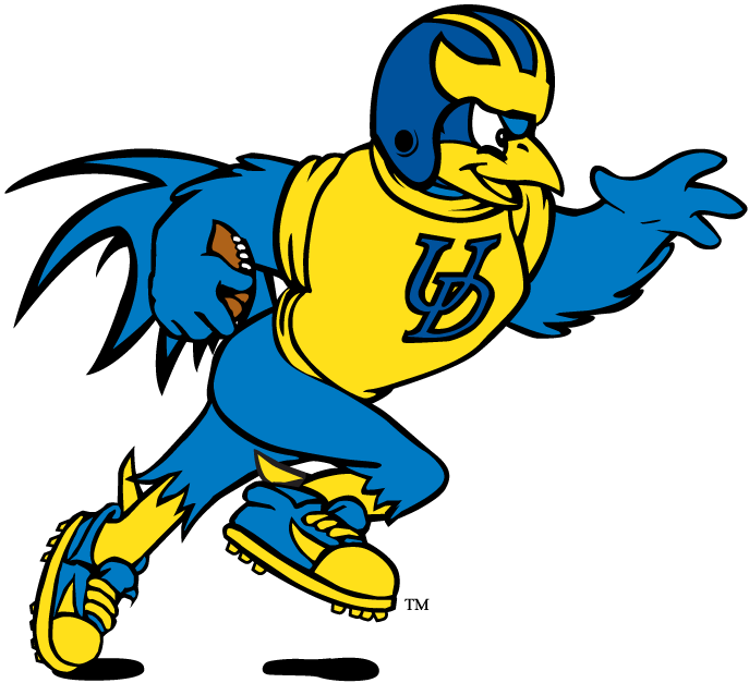 Delaware Blue Hens 1993-Pres Mascot Logo v9 iron on transfers for clothing